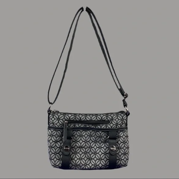 Rosetti | Black & Grey Crossbody Bag NWOT - Picture 4 of 14